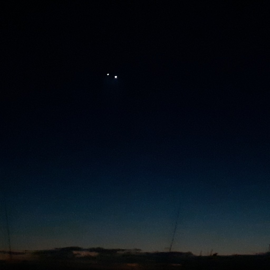 Jupiter and Venus